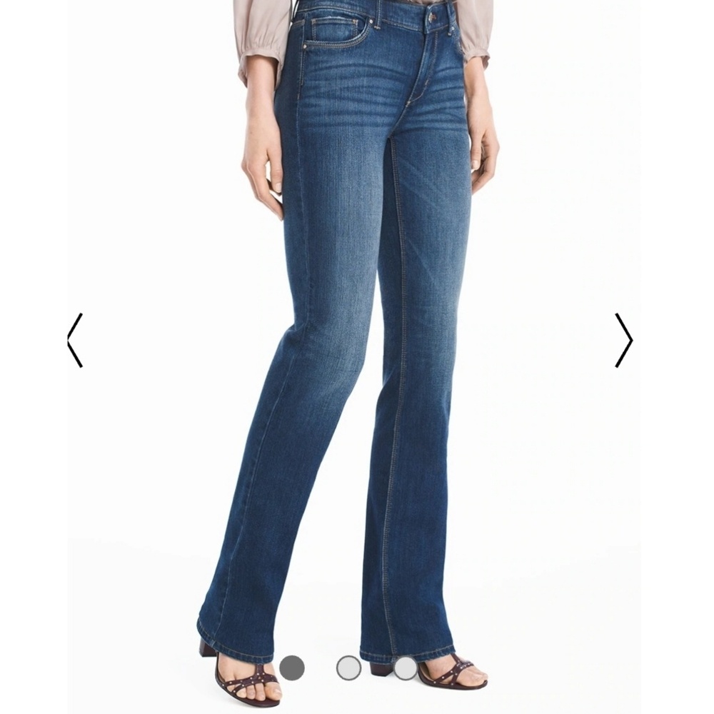 White House Black Market Boot Leg Jeans